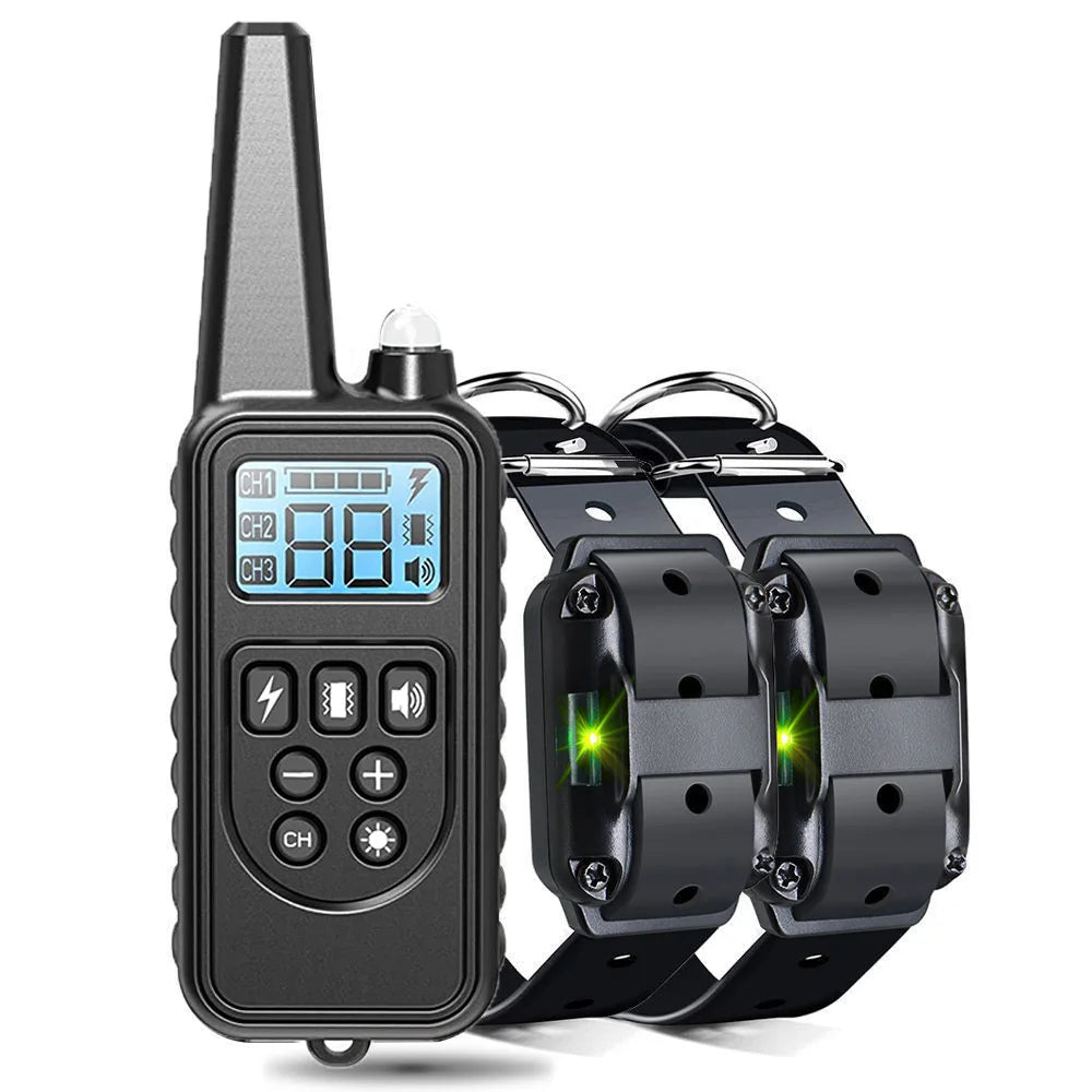 Electric Dog Training Collar Detachable Bark Rechargeable Anti Barking