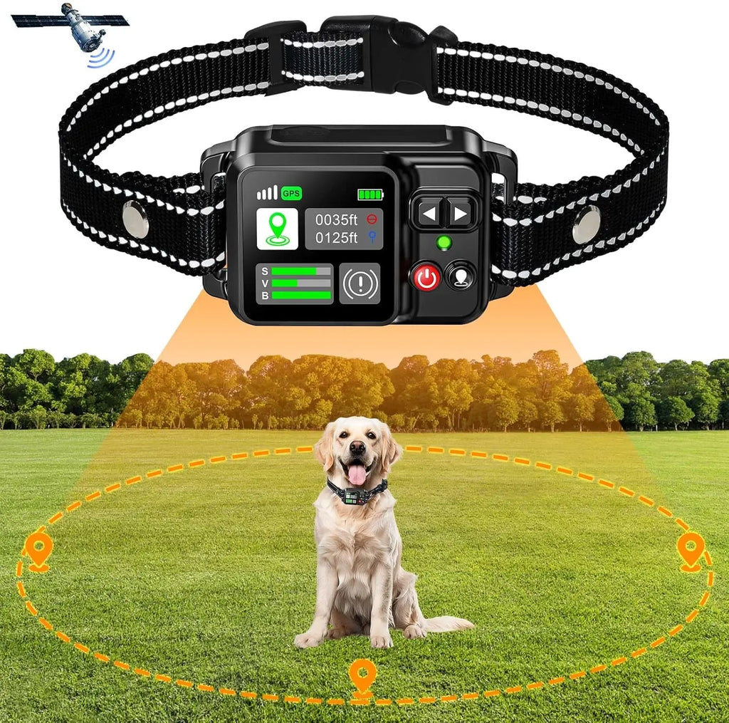 GPS Wireless Dog Fencing System - Electric dog fencing with GPS Electric