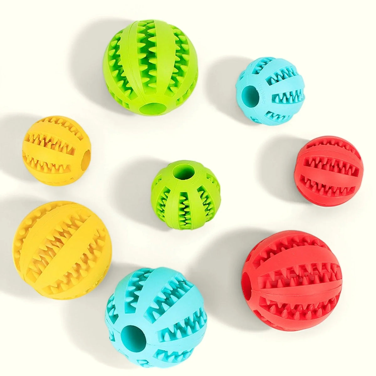 pet dog leakage toy balls, teething puzzles, anti-boring and biting