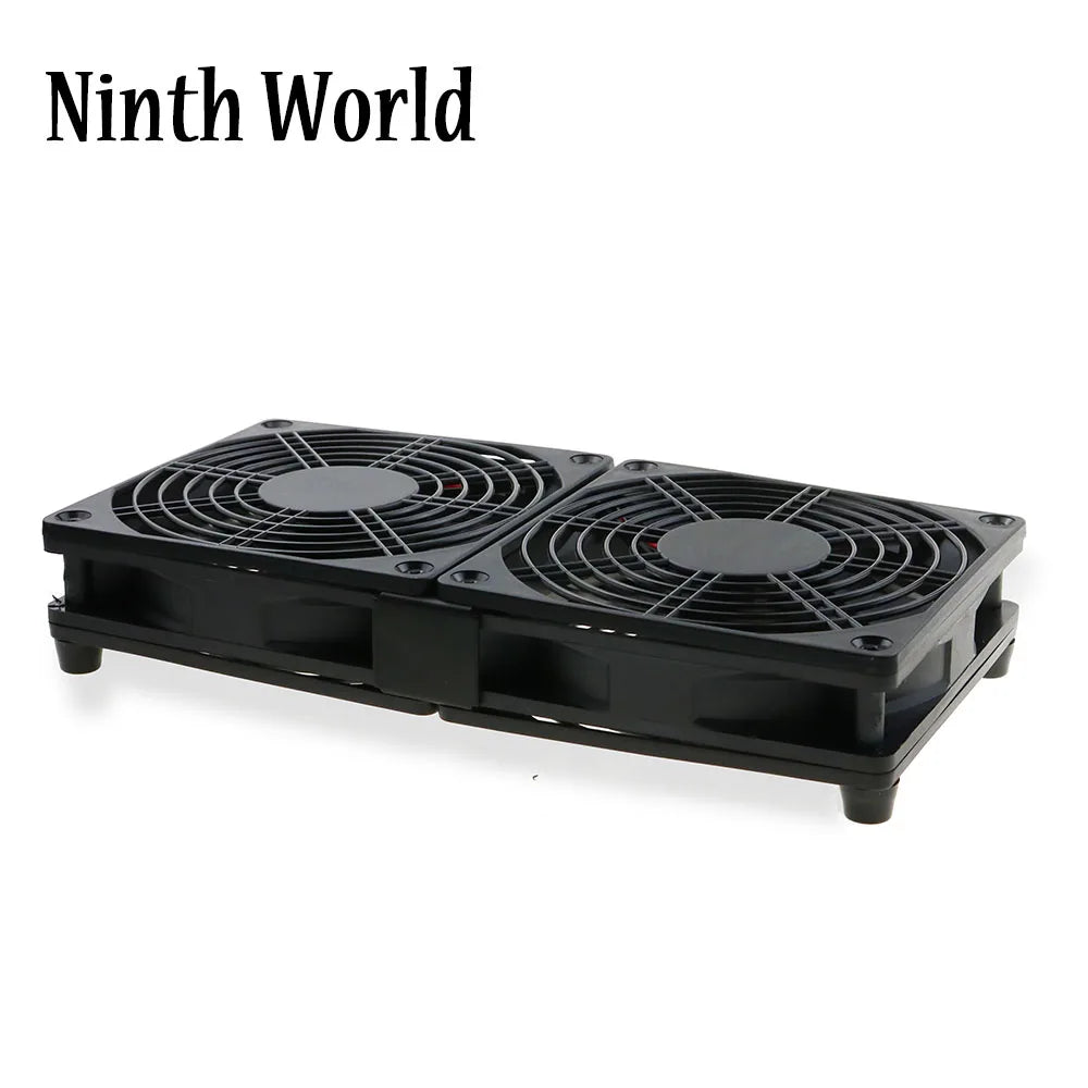 Router Cooling Fan DIY PC Cooler TV Box Wireless Silent Quiet DC 5V USB