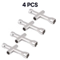 4 in 1 3D Printer Nozzle Tool M2 M2.5 M3 M4 Screw Nut Hexagonal Cross
