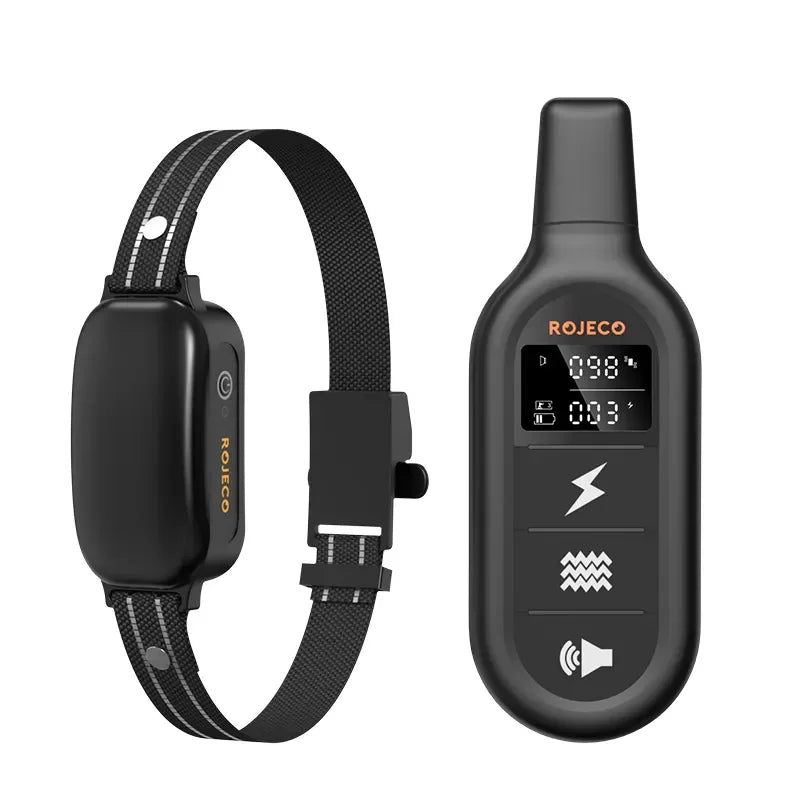 ROJECO Electric Dog Training Collar Digital Rechargeable Remote Control