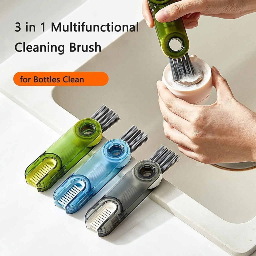3 in 1 Multifunctional Cleaning Brush, 3 in 1 Cleaning Brush for Water
