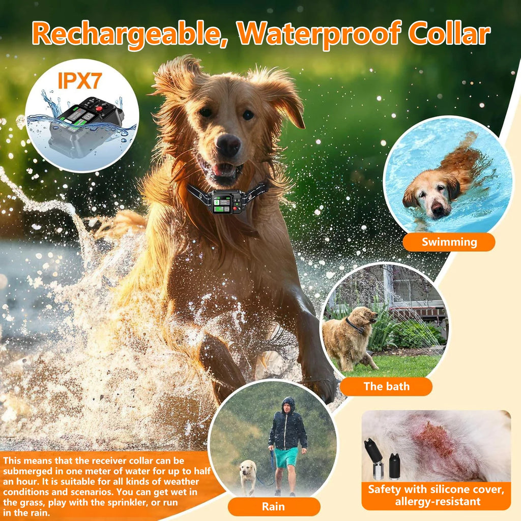 GPS Wireless Dog Fencing System - Electric dog fencing with GPS Electric