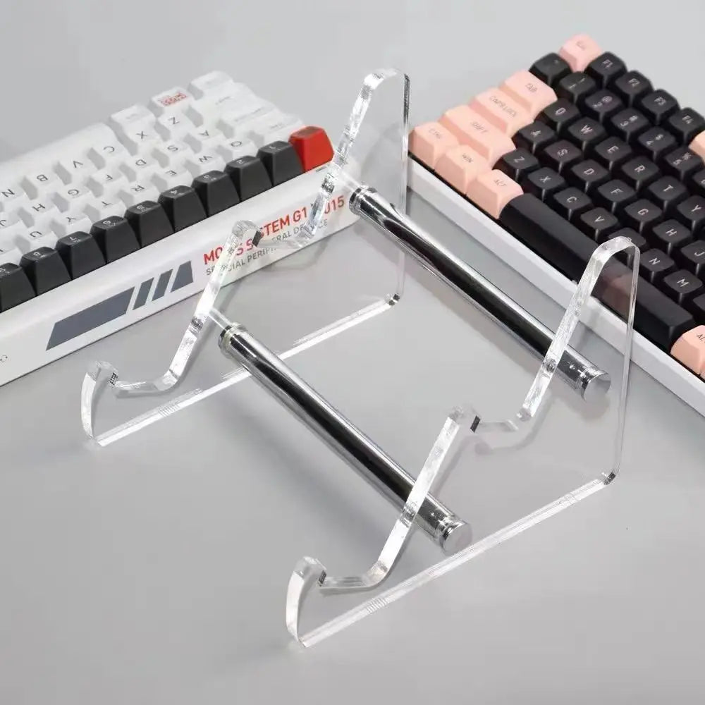 Transparent Acrylic Keyboard Stand, Multi-Layer Display Holder for