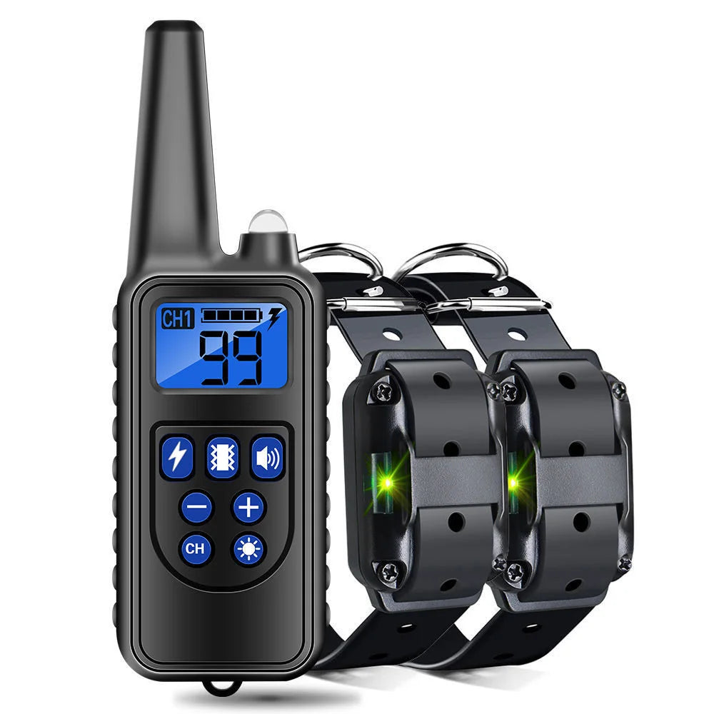 Electric Dog Training Collar Detachable Bark Rechargeable Anti Barking