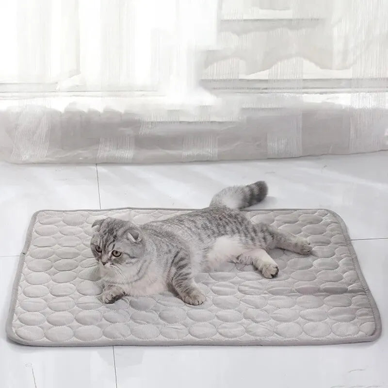 Cat Ice Mats Summer Cat Dog Sofa Nest Bed Cooling Sleeping Pad for Small
