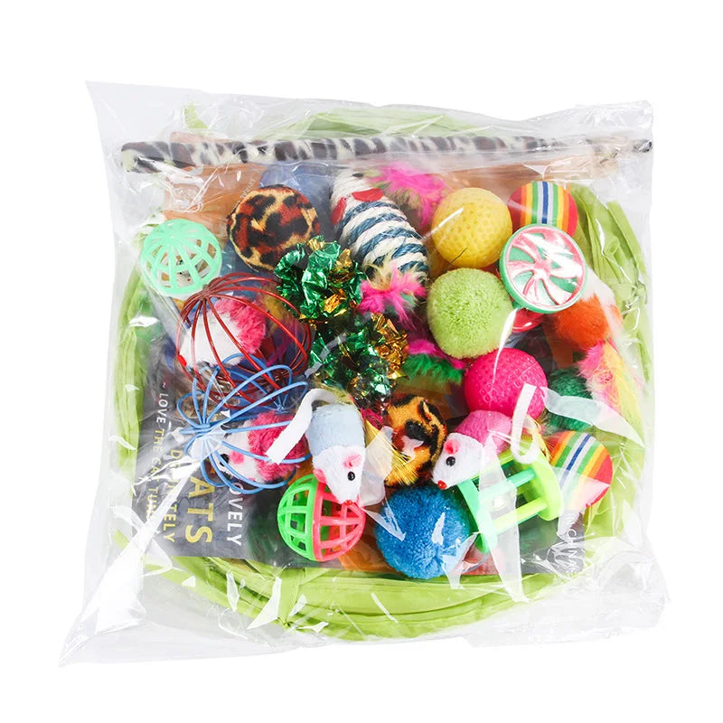 Kitten Toys Variety Pack-Pet Cat Toys Combination Set Cat Toy Funny Cat
