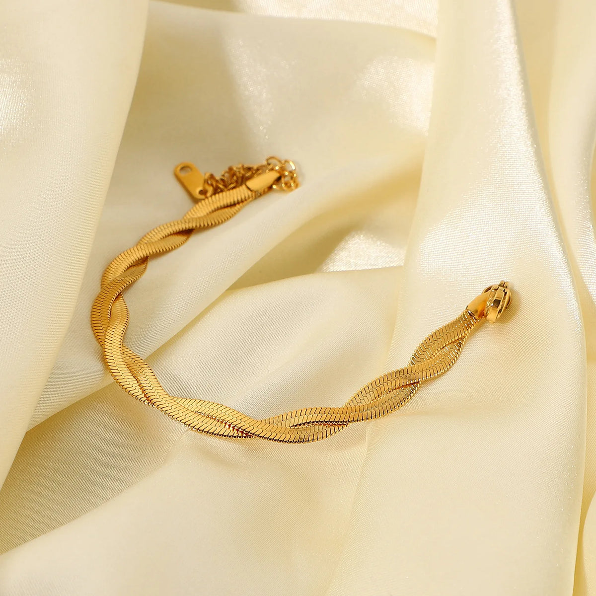 Trend Unique Design Stainless Steel Elegant Delicate Cross Wrap Bracelet