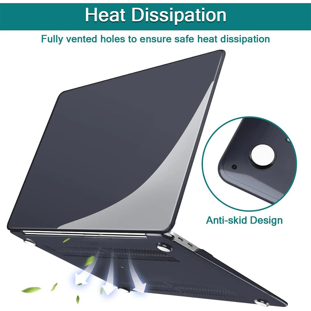 Laptop Case For Macbook Air 13.6 M5 M4 M3 M2 A2681 A3113 A3240 A3449