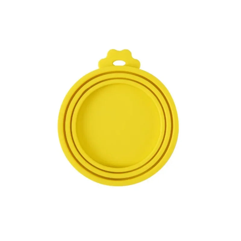 1 Reusable Silicone Pet Can Lid Bpa Free, Suitable For Most Sized Dog And