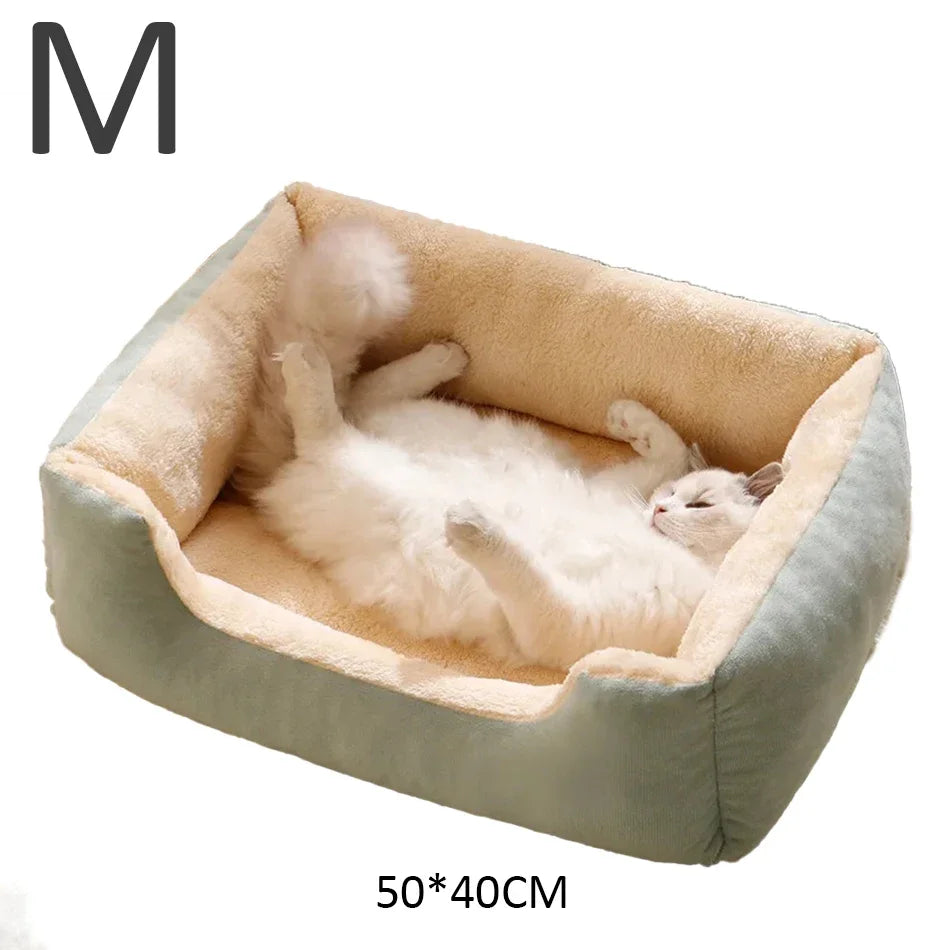 Bed for Cats Pet Products Cushions Kitten Goods Accessories Dog All Houses