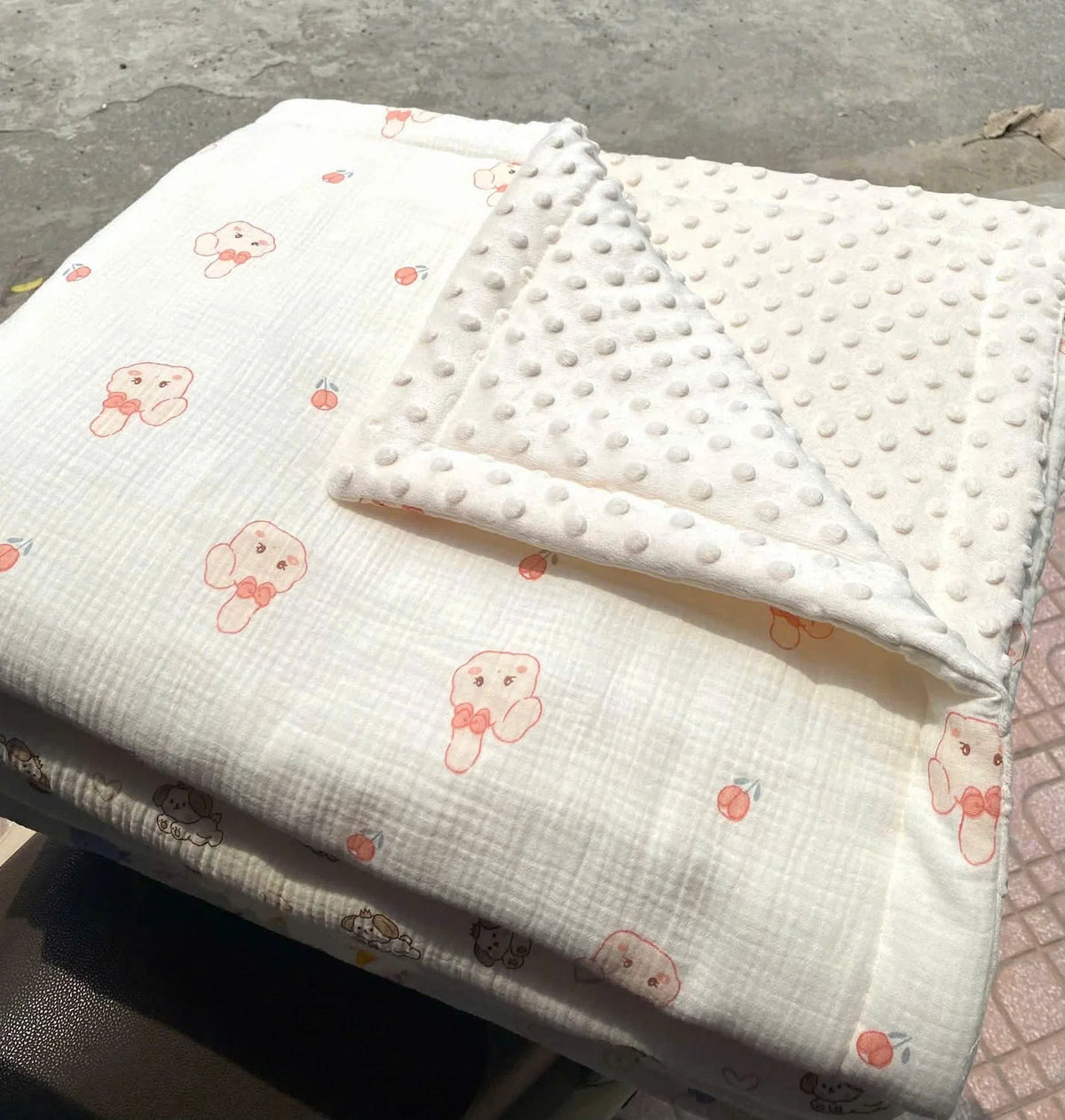 Baby Towel 0-12 Months Muslin Cotton 70x140cm Ultra Soft Double Layer