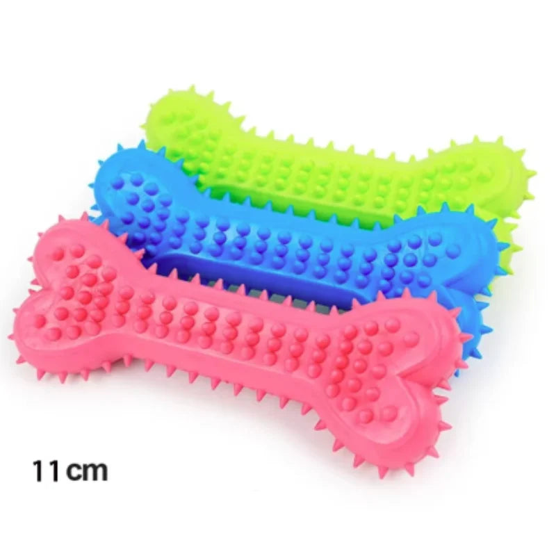 Dog Teething Toy Chew Stick Bite Resistant Fun Leak Proof Food Toy Pet
