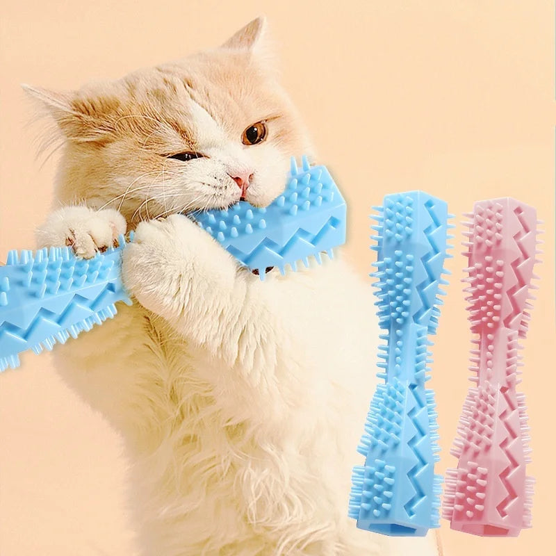 Dog Teething Toy Chew Stick Bite Resistant Fun Leak Proof Food Toy Pet