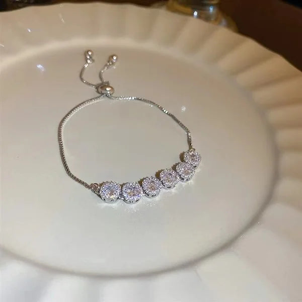Trend Unique Design Stainless Steel Elegant Delicate Cross Wrap Bracelet