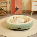 Cozy Oval Snuggle Pet Bed, Plush & Thickened Cat Bed Warm and Secure Bed