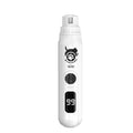 Intelligent LCD Display Pet Nail Polisher 3 Multi-Size Grinding Heads Fast