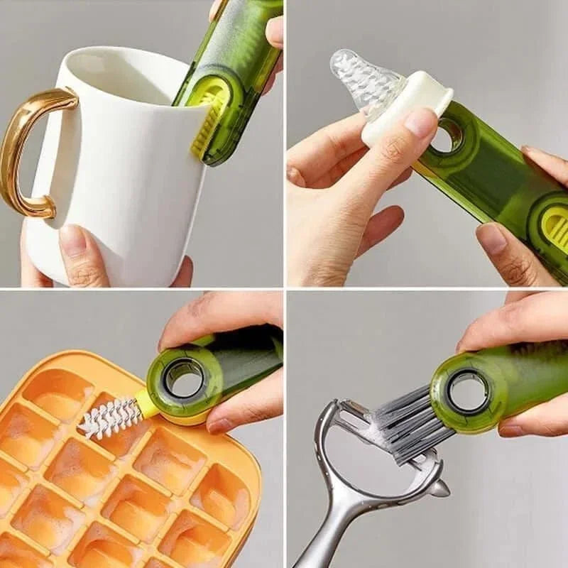 3 in 1 Multifunctional Cleaning Brush, 3 in 1 Cleaning Brush for Water