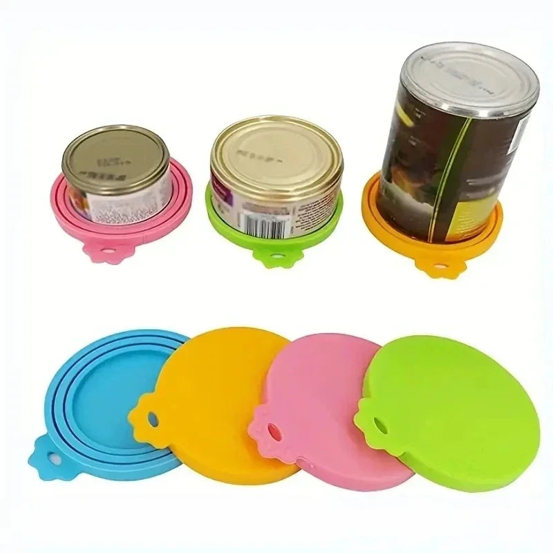 1 Reusable Silicone Pet Can Lid Bpa Free, Suitable For Most Sized Dog And