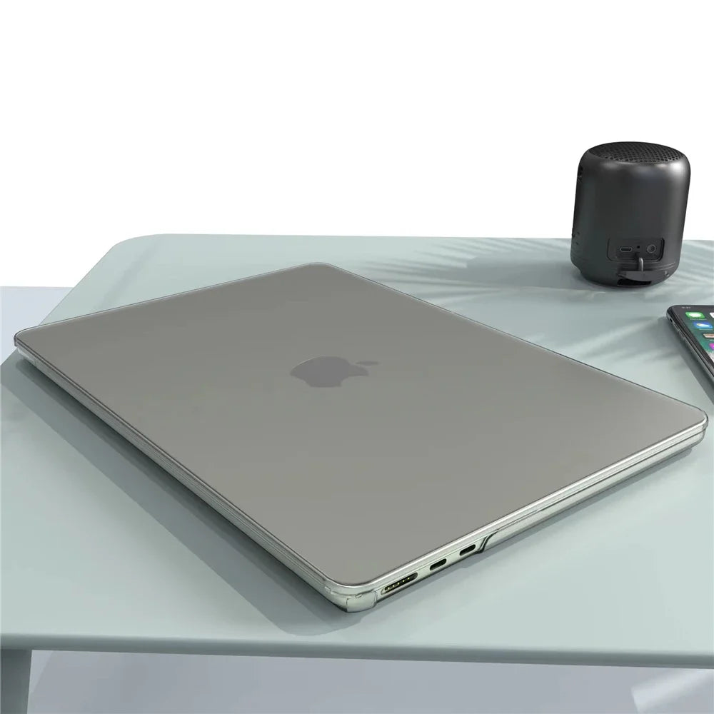 Matte Laptop Case for MacBook Neo Air 13.6 M4 15 M3 Thin Cover for Mac