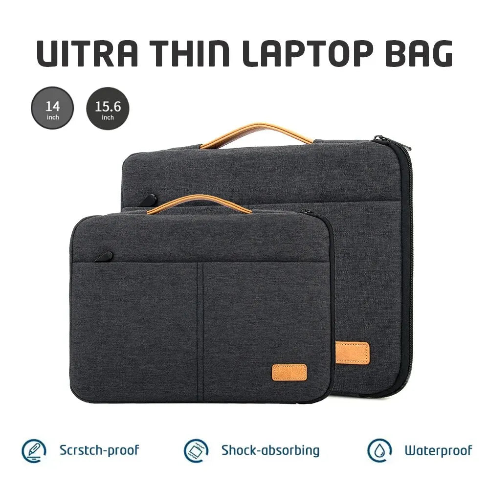 Protective Laptop Sleeve Case for 13.3-14.2 15-15.6 Inch New MacBook Pro