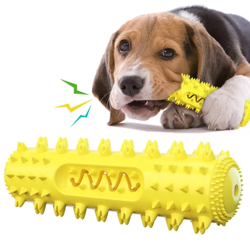 Dog Teething Toy Chew Stick Bite Resistant Fun Leak Proof Food Toy Pet