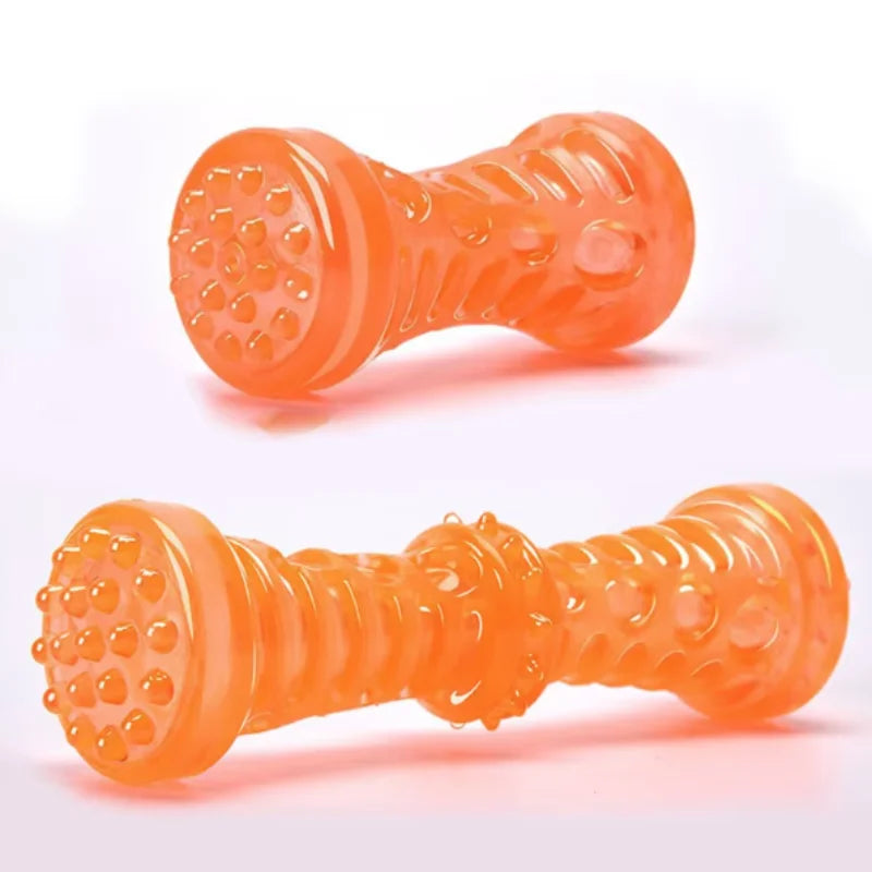 Dog Teething Toy Chew Stick Bite Resistant Fun Leak Proof Food Toy Pet