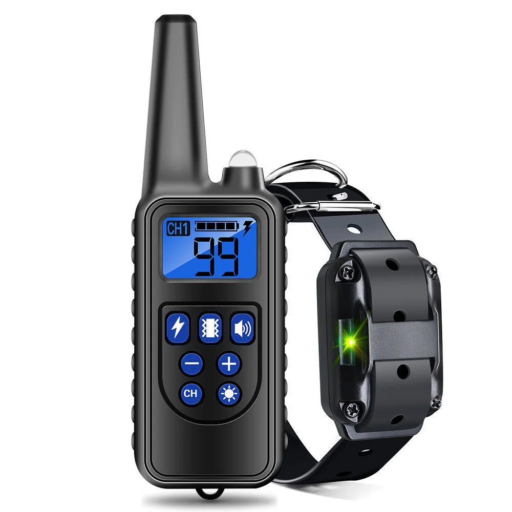 Electric Dog Training Collar Detachable Bark Rechargeable Anti Barking