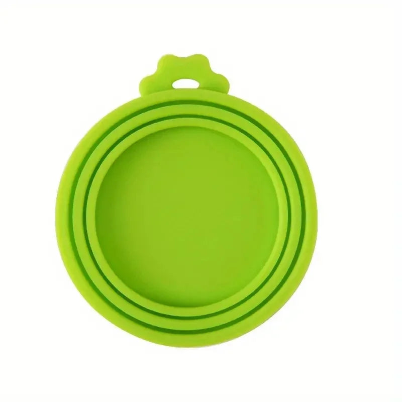 1 Reusable Silicone Pet Can Lid Bpa Free, Suitable For Most Sized Dog And
