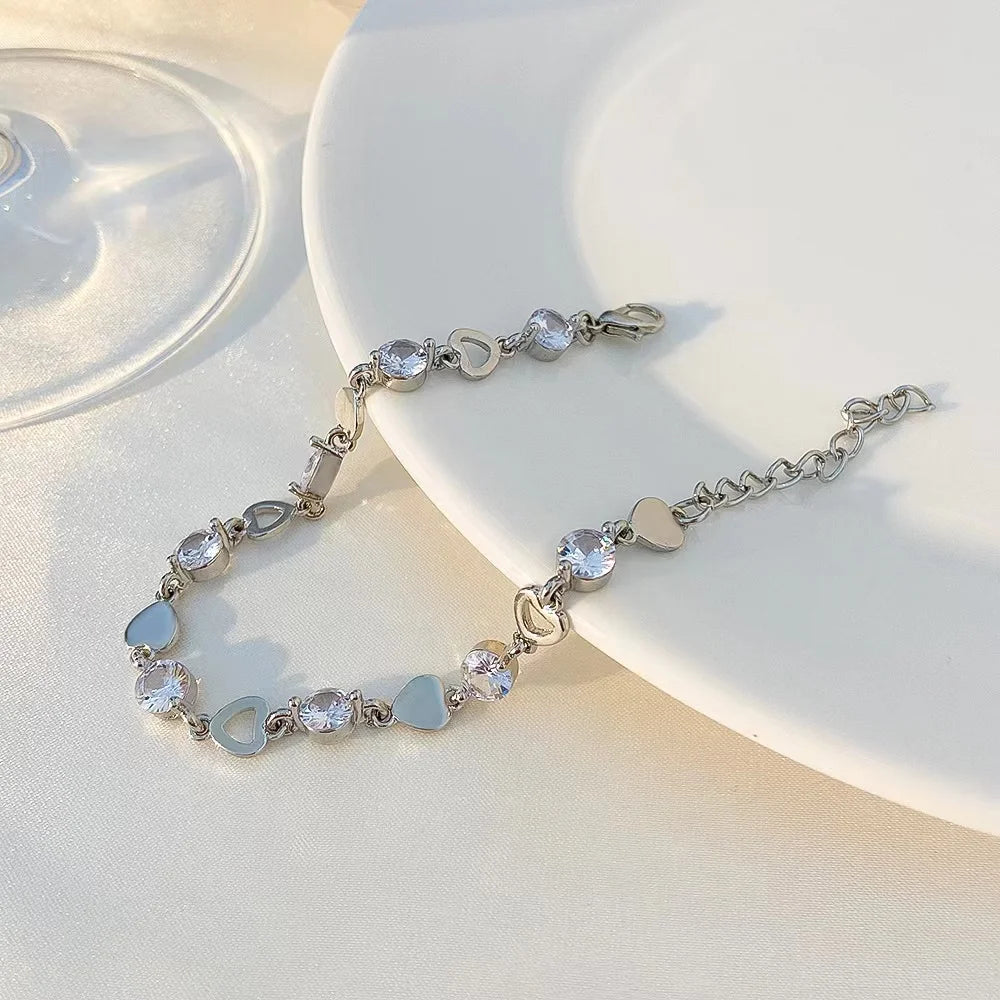 Trend Unique Design Stainless Steel Elegant Delicate Cross Wrap Bracelet