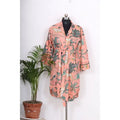Jungle Print Long Sleeve Regular Fit Simple Sweet Natural Indian Handmade