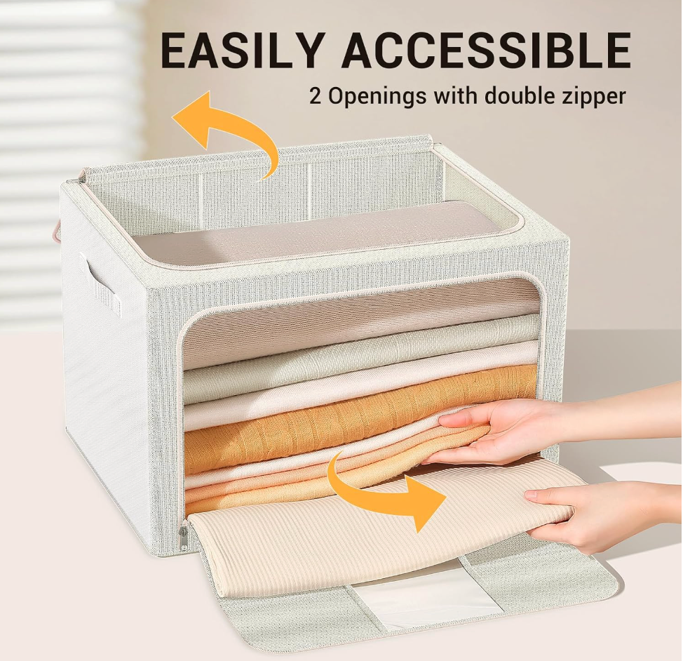 Foldable Closet Organizer Storage Box