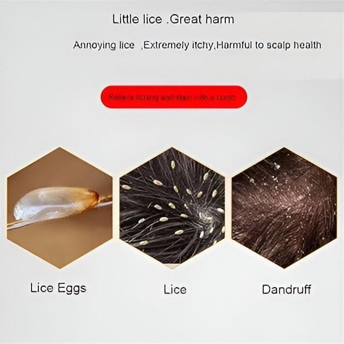 Double Sided Fine Lice Comb
