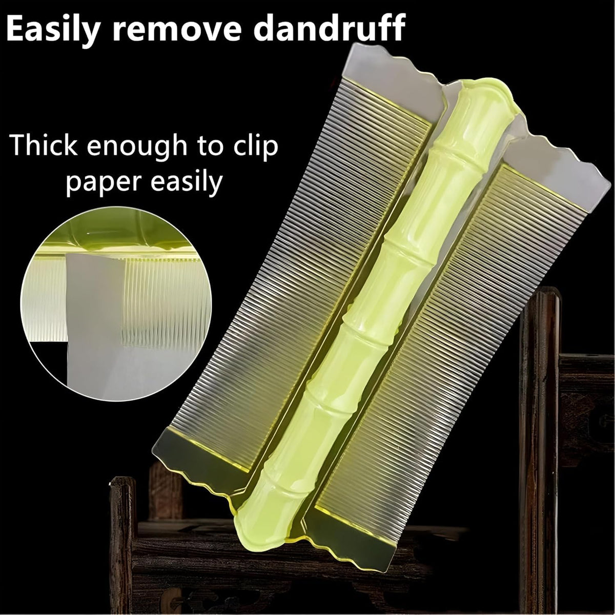 Double Sided Fine Lice Comb