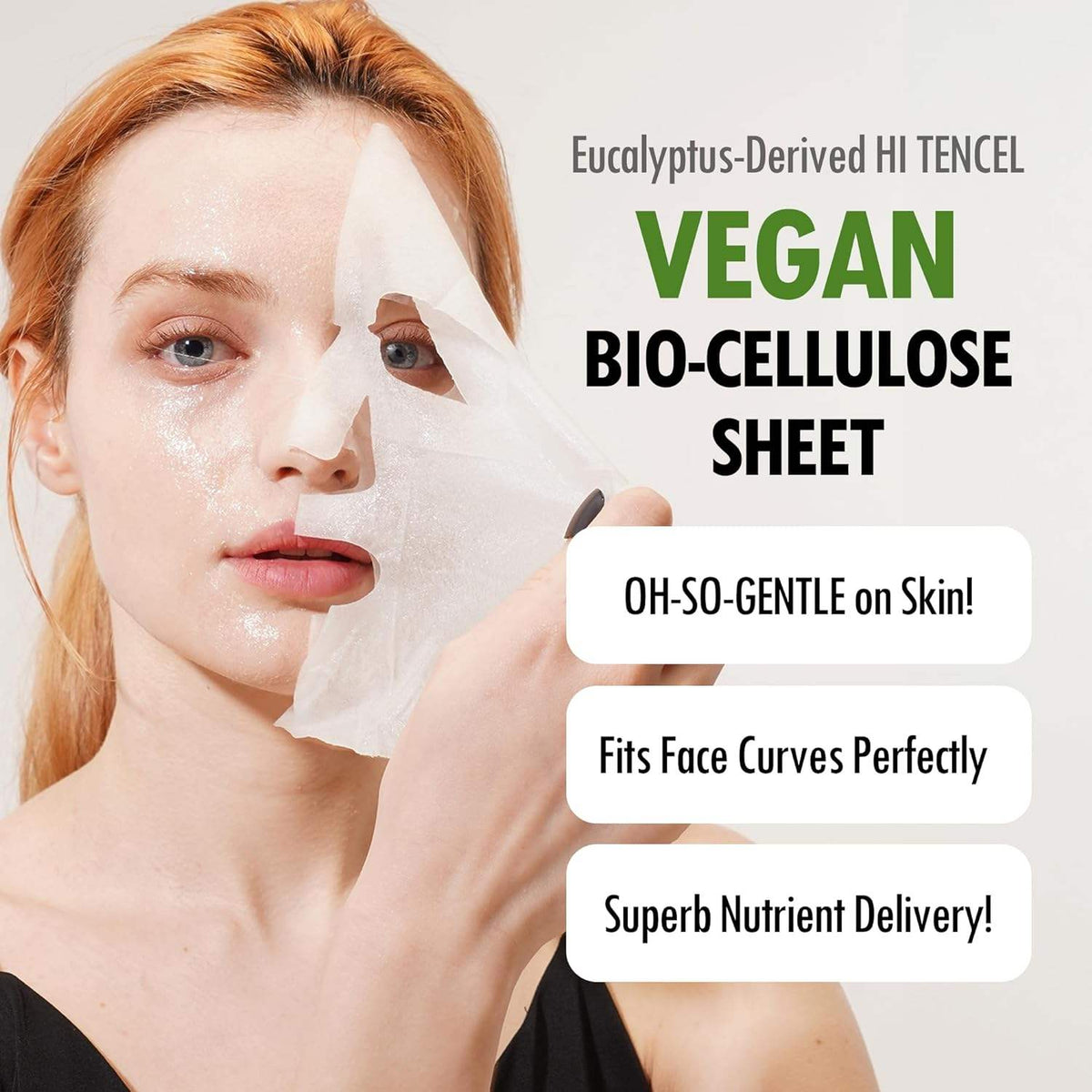 Fruit-Infused Hydrating Facial Sheet Mask (Pack of 5)